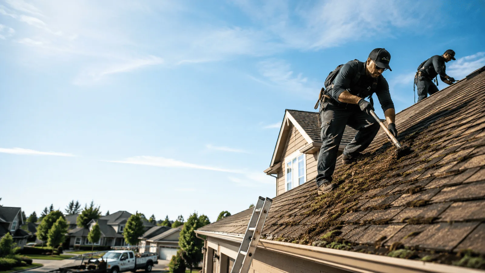 Roof Moss Removal in Richland, MI near me